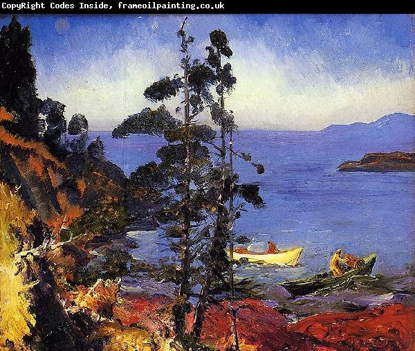 George Wesley Bellows Evening Blue